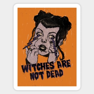 Witchs are not dead Sticker